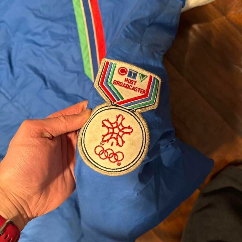 Vintage Sunice Calgary 1988 Olympic Colorblock Patched Ski Jacket - Picture 5 of 6